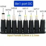 Converter Jack DC 5.5mm to 8 Set Pcs Adapter Laptop Universal 5.5 mm - Image 2