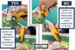 Rotary Cutter 45mm Besar Kain Kulit Kertas Vinyl Film Roda Putar - Image 3