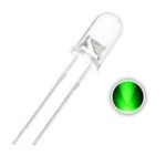 Lampu LED 5mm Warna Clear Bening Merah Hijau Biru Kuning Orange Putih Red Green Blue Yellow White 5 mm Transparan Transparent Clean - Image 3