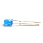 Lampu LED 3mm Warna Diffused Merah Hijau Biru Kuning Orange Putih Red Green Blue Yellow White 3 mm 3V 5V 3 5 V Volt Arduino ESP - Image 2
