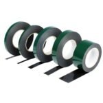 Double Foam Tape Busa Sponge Hitam Hijau 1 Inch 24mm 5m Lakban Isolasi Selotip Esolasi Lem Tebal - Image 3