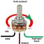 Potensiometer Mono B Linear 3P 3 P Pin Kaki 1K 2K 5K 10K 20K Potensio Potentio Meter Potentiometer 1 2 5 10 20 K Ohm - Image 2
