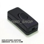 Saklar Kabel Gantung 1 Tombol Switch On Off Lampu - Image 2