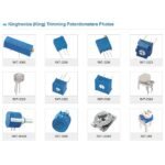 Trimpot 20K 50K 100K 200K 500K 1M 2M 20 50 100 200 500 K 1 2 M Ohm Potensio Variable Resistor RM063 Potentiometer Berdiri 203 503 104 204 504 105 205 - Image 2