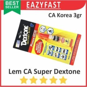 Lem Besi Cair G CA Korea Dextone Alteco 110 Power Super Glue Tube Renceng Instant Kecil 3gr 3 gr gram Adhesive