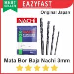 Mata Bor Besi Baja Nachi 3mm 3 mm Original Japan HSS Steel Drill