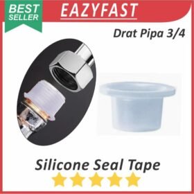 Seal Tape Karet Silicone 25mm 3/4 Inch Drat Pipa Kran Keran Air Silikon Rubber Gasket Sil Anti Bocor