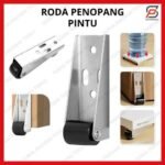Roda Ban Bantu Penopang Pintu Peninggi Penyangga Pintu Turun Geser Sliding Door Wheel Rail - Image 3