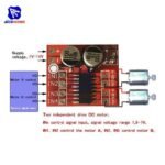 Driver Motor DC Mini H Bridge Dual Channel MX1508 bkn L9110S L298N - Image 3