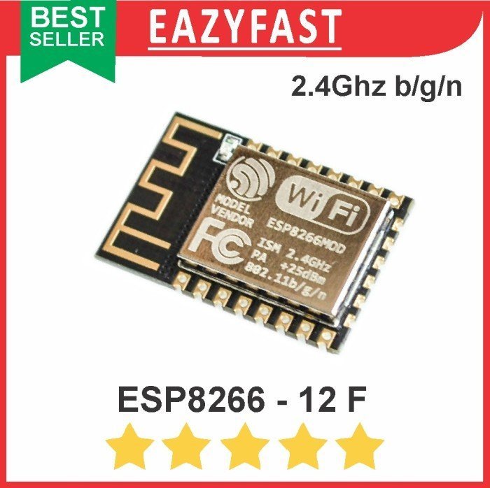 ginee_20241122162739364_9557900278.jpeg ESP12F ESP8266-12F ESP 8266 12F 12 F Wifi Wireless Internet Arduino C - Image 1