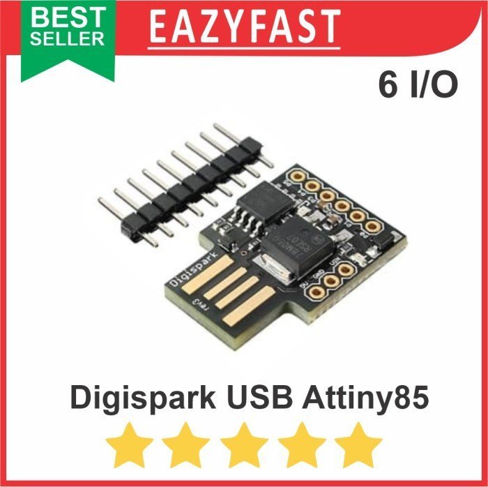 ginee_20241129153657766_7592778672.jpeg Digispark Microcontroller Arduino Board ATTINY85 micro usb development - Image 1