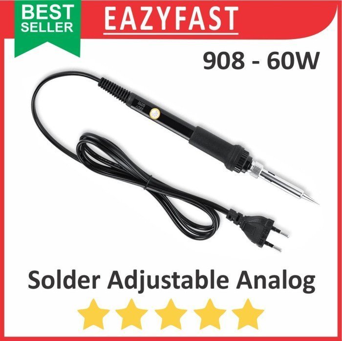 ginee_20250122114809155_2551374093.jpeg Solder Adjustable 60W 806 Atur Suhu Temperature 60 Watt 200-400C - Image 1