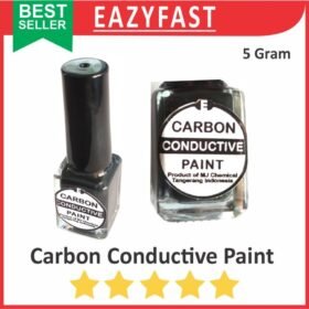 Silver Conductive Spet 5ml Paint Glue Tinta Listrik Jalur PCB