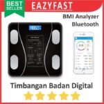 Timbangan Badan Digital BMI Body Fat Analyzer Bluetooth HP Glass 180Kg