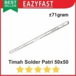 Timah Solder Las Patri 50x50 100gr Batang Batangan Radiator Kuningan